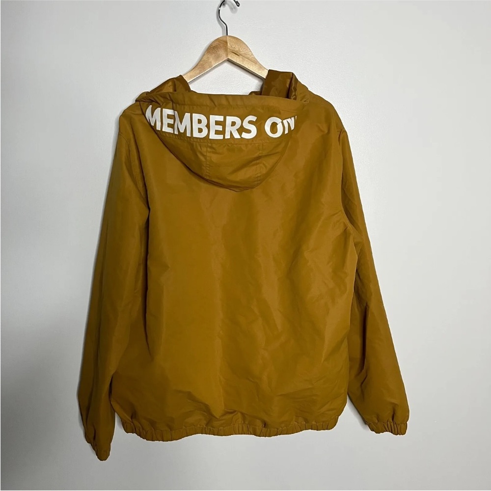 Members Only Pullover Windbreaker Jacket Mens Bro… - image 2